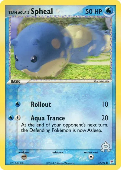 Team Aqua's Spheal (57) 