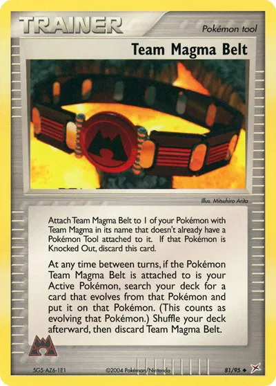 Team Magma Belt 