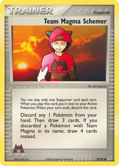 Team Magma Schemer 