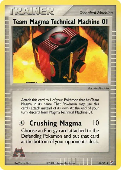 Team Magma Technical Machine 01 