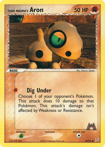 Team Magma's Aron (59) 