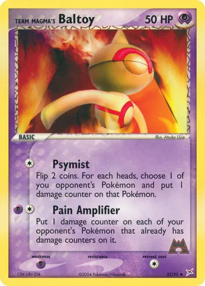 Team Magma's Baltoy (32) 