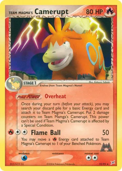 Team Magma's Camerupt 