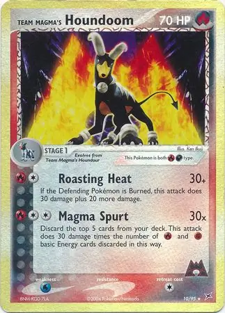 Team Magma's Houndoom (10) 