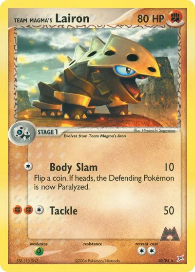 Team Magma's Lairon (20) 