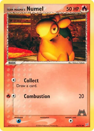 Team Magma's Numel 