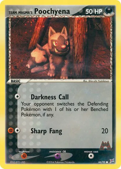 Team Magma's Poochyena (66) 