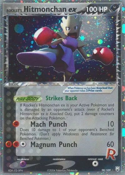 Rocket's Hitmonchan ex 
