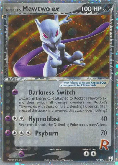 Rocket's Mewtwo ex 