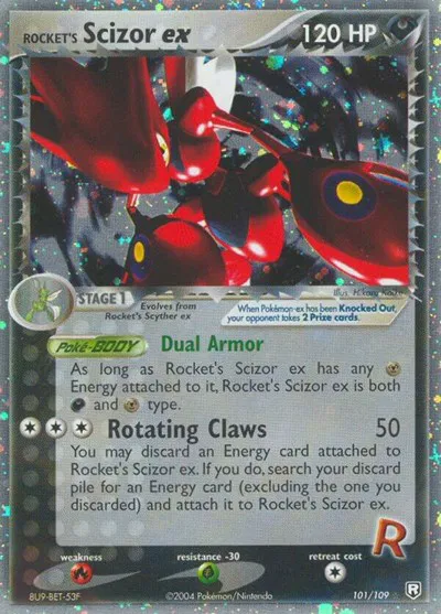 Rocket's Scizor ex 