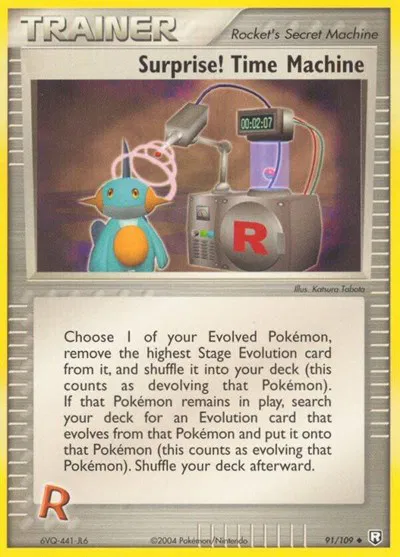 Surprise! Time Machine 
