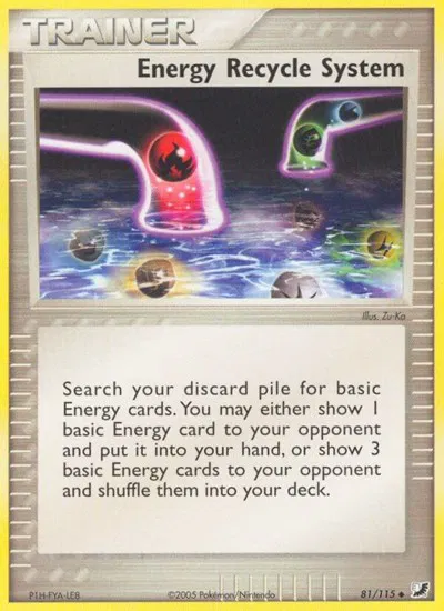 Energy Recycle System 