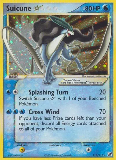 Suicune Gold Star 