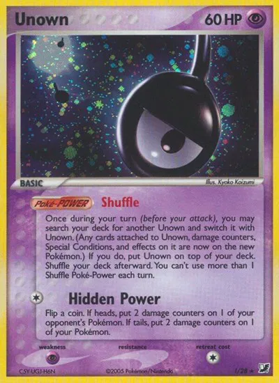 Unown (!) 