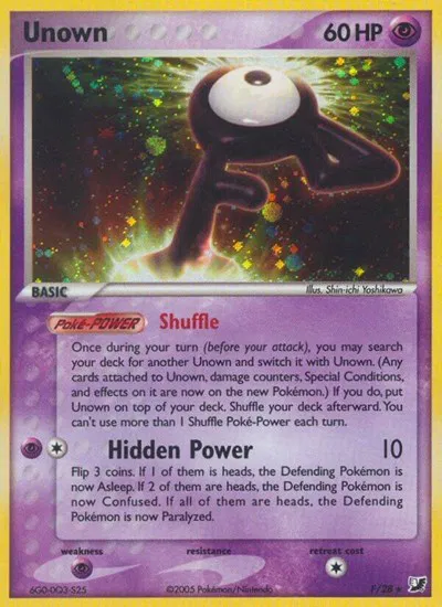 Unown (F) 