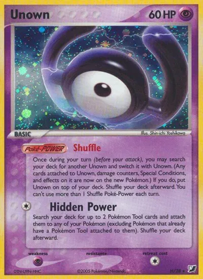 Unown (H) 