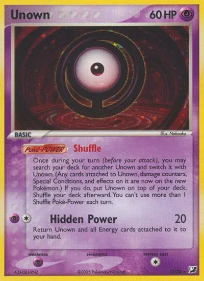 Unown (O) 