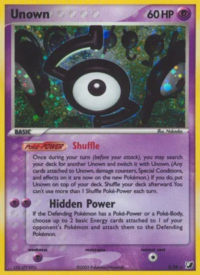 Unown (S) 