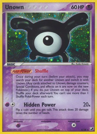 Unown (X) 
