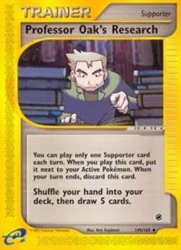 Professor Oak's Research 