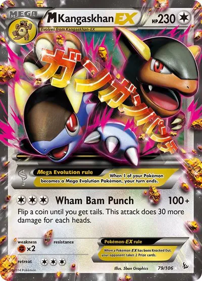 M Kangaskhan EX 
