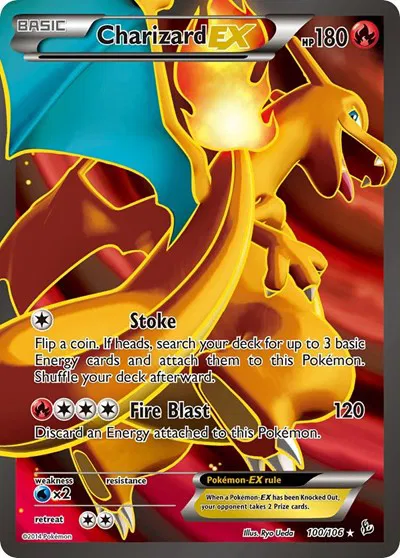 Charizard EX (100 Full Art) 