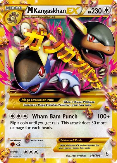 M Kangaskhan EX (109 Secret Rare) 