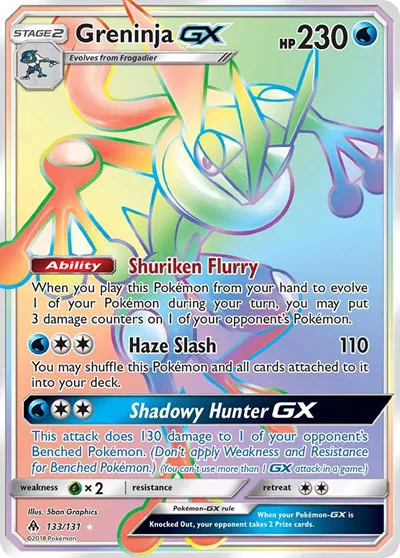 Greninja GX (Secret) 