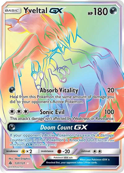 Yveltal GX (Secret) 