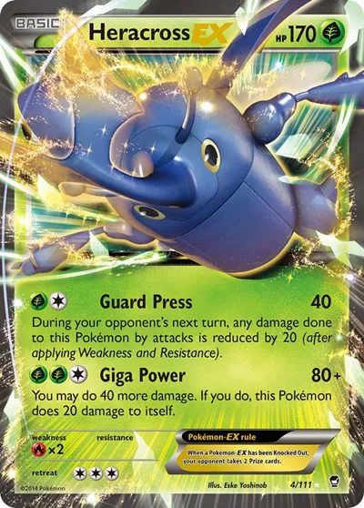 Heracross EX 
