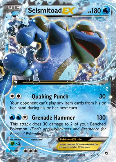 Seismitoad EX 