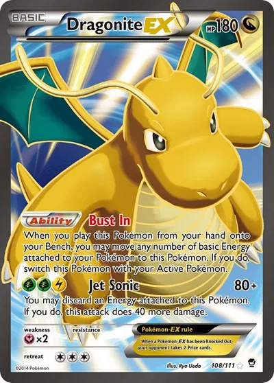 Dragonite EX (108 Full Art) 