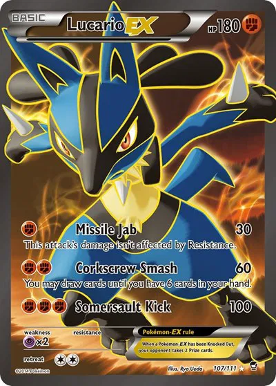 Lucario EX (107 Full Art) 