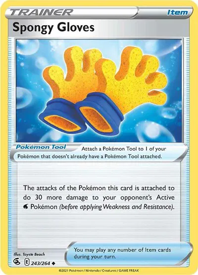 Spongy Gloves 