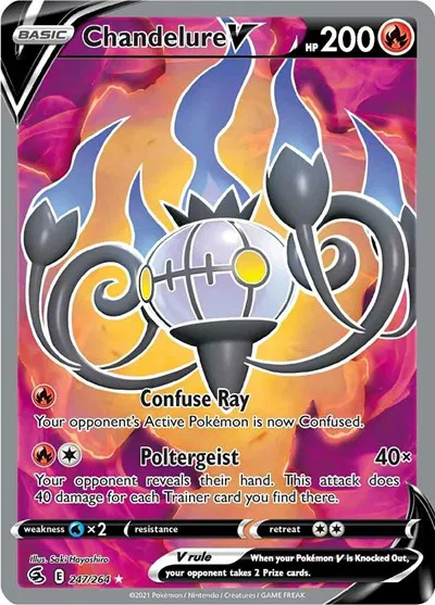 Chandelure V (Full Art) 