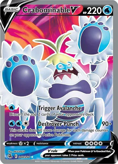 Crabominable V (Full Art) 
