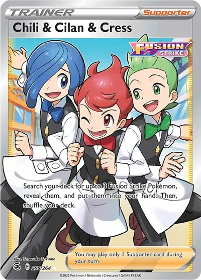 Chili & Cilan & Cress (Full Art) 