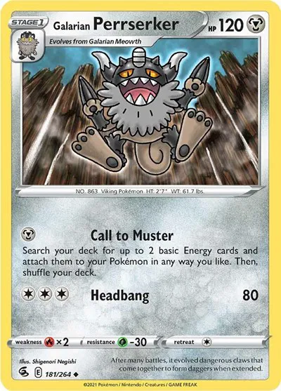 Galarian Perrserker 
