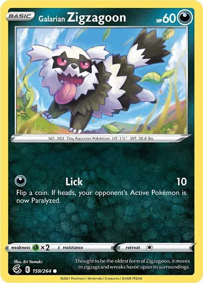 Galarian Zigzagoon 