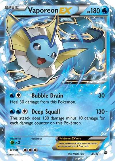 Vaporeon EX 