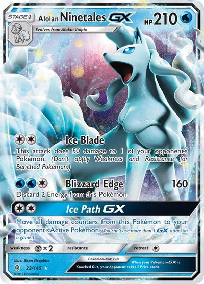 Alolan Ninetales GX 