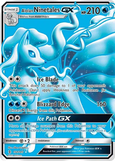 Alolan Ninetales GX (Full Art) 