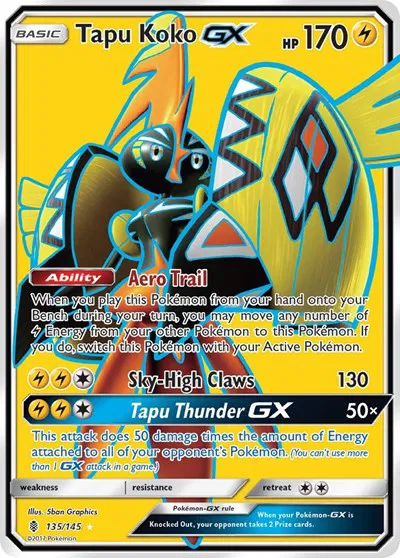 Tapu Koko GX (Full Art) 