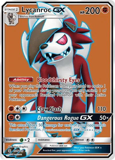 Lycanroc GX (Full Art) 