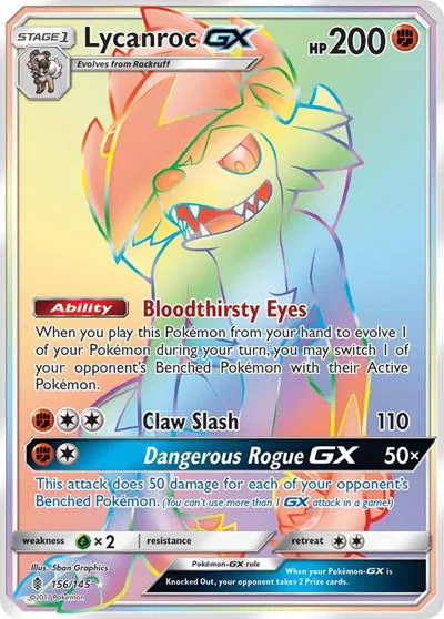 Lycanroc GX (Secret) 