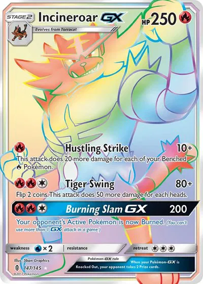 Incineroar GX (Secret) 