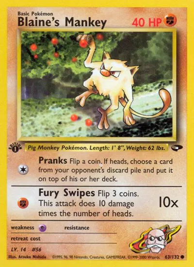 Blaine's Mankey 