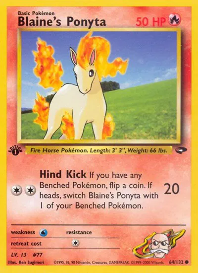 Blaine's Ponyta 
