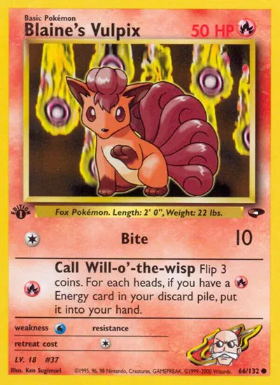 Blaine's Vulpix 