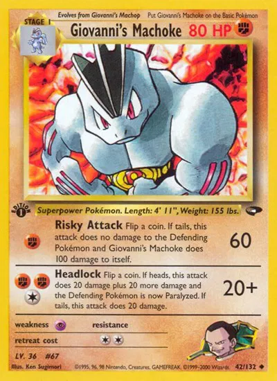 Giovanni's Machoke 